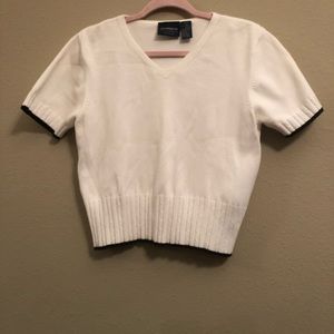 Liz Claiborne woman white Shirt